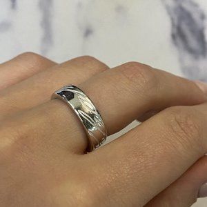 Chopard Chopardissimo Ethical Ring 18K White Gold Size 6.5